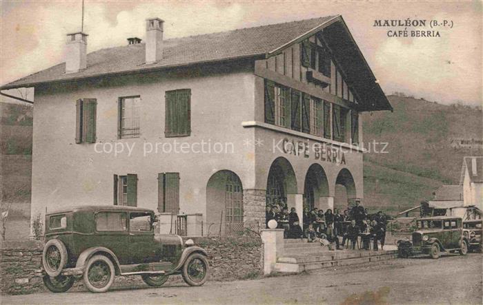 Mauleon-Licharre Oloron-Sainte-Marie 64 Pyrenees-Atlantiques Café Berria