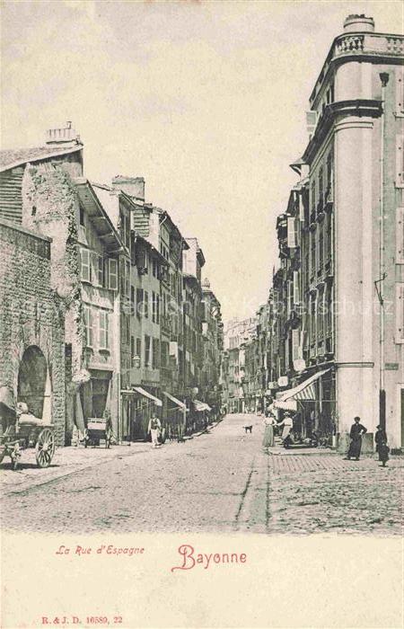 BAYONNE 64 Pyrenees-Atlantiques Rue d'Espagne