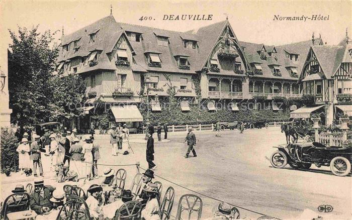 DEAUVILLE-SUR-MER Lisieux 14 Calvados Normandy Hôtel Café Restaurant