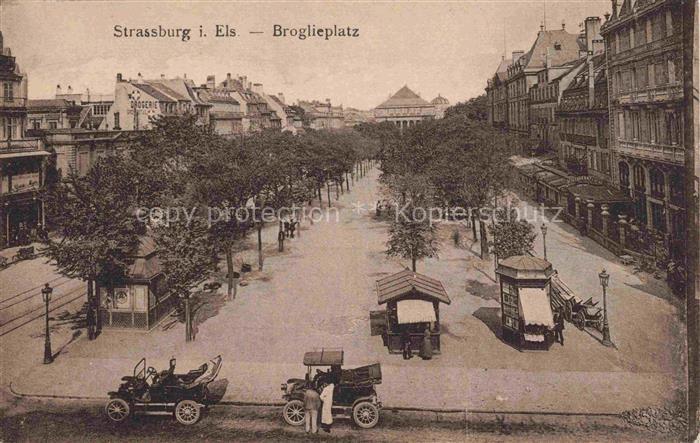 Strassburg  Strasbourg 67 Bas-Rhin Broglieplatz