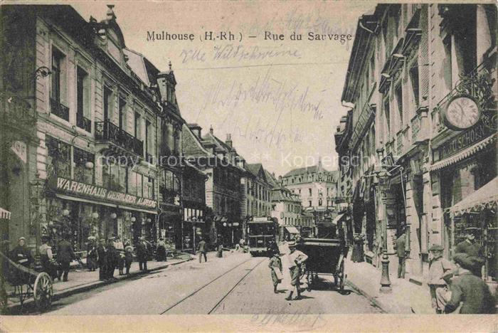 MULHOUSE Muehlhausen 68 Haut-Rhin Rue du Sauvage