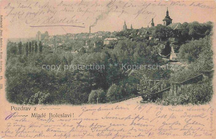 Mlade Boleslavi Jungbunzlau CZ Panorama