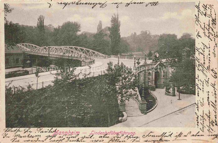 MANNHEIM BW Lindenhofueberfuehrung