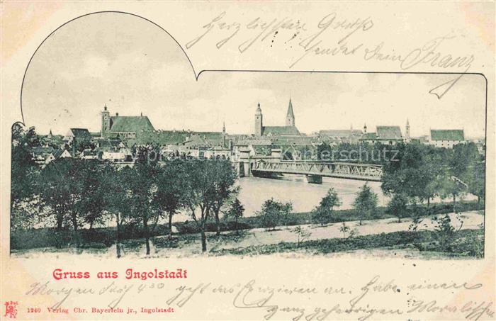 INGOLSTADT  CITY Panorama Bruecke