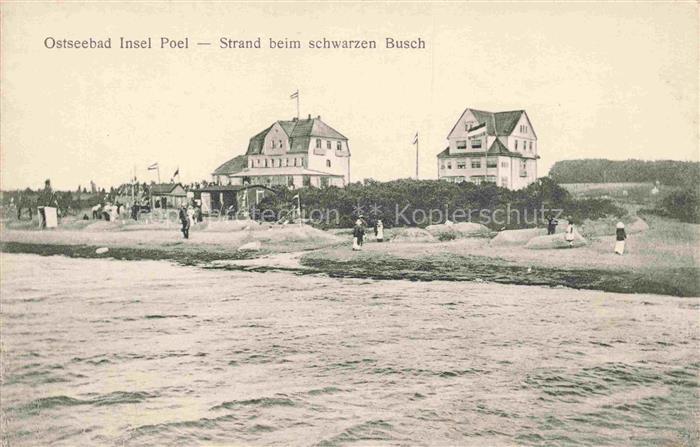 Insel Poel Strand beim schwarzen Busch