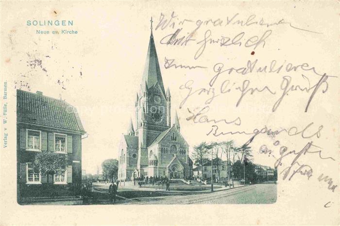 SOLINGEN Neue evangelische Kirche