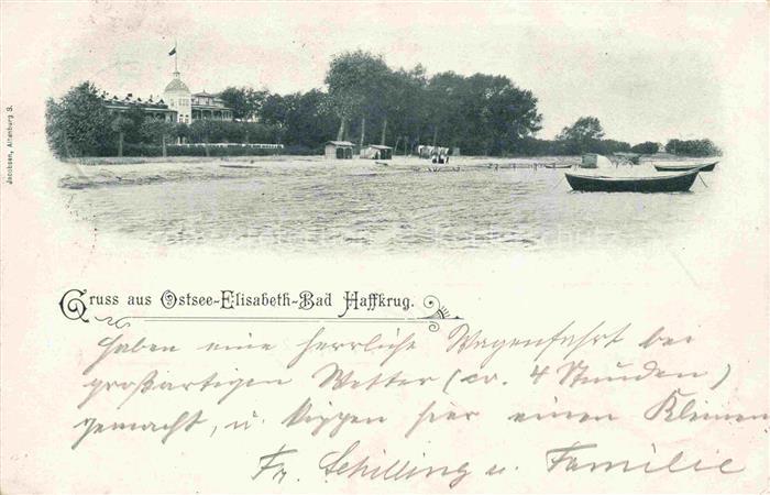 HAFFKRUG SCHARBEUTZ Ostseebad Ostsee-Elisabeth-Bad Strand