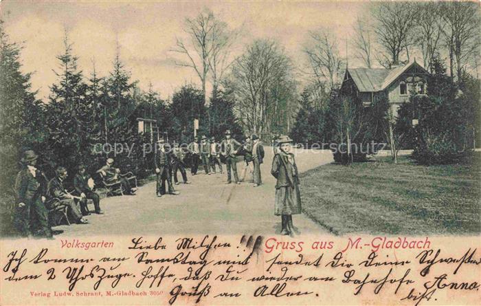 MoeNCHENGLADBACH NRW Partie im Volksgarten