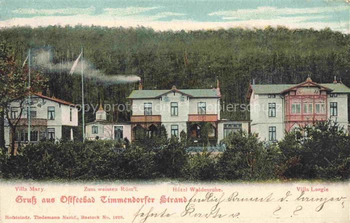 Timmendorfer Strand Timmendorferstrand Timmendorf Villa Mary Zum weissen Roessl