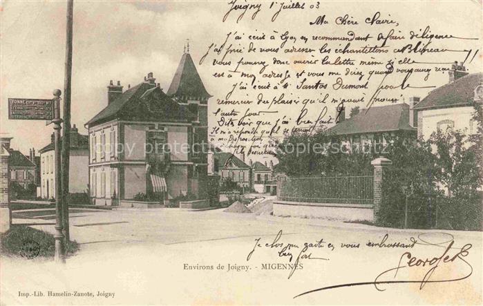 Migennes AUXERRE 89 Yonne Vue d'ensemble