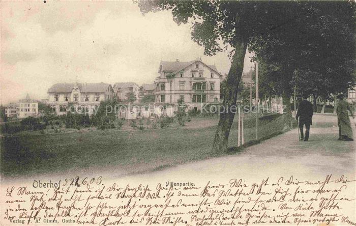 Oberhof  Thueringen Villenpartie