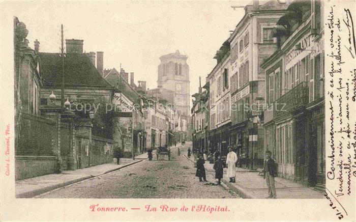 Tonnerre AVALLON 89 Yonne Rue de l'Hôpital