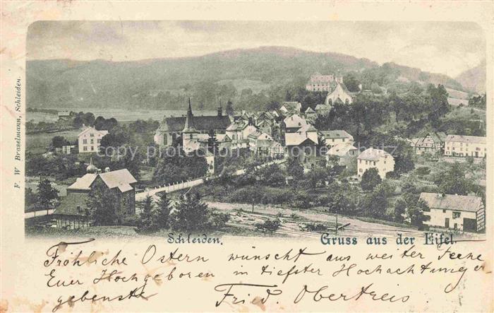 Schleiden Eifel Stadtpanorama