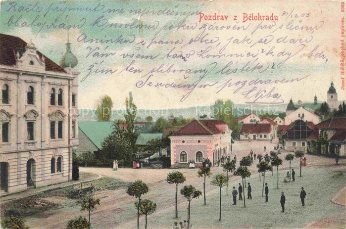 Belohrad Lazne Belohrad Bad Bielohrad CZ Marktplatz