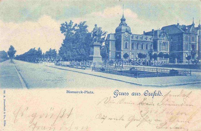 Crefeld KREFELD Bismarck-Platz