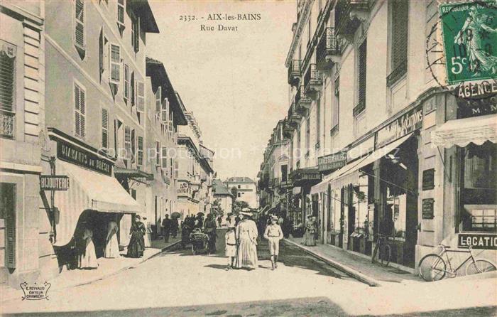 AIX-LES-BAINS Chambery 73 Savoie Rue Davat