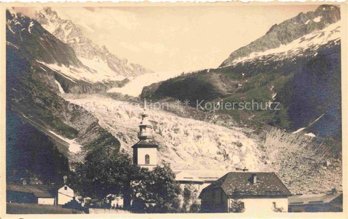Argentiere Argentieres Glacier d 74 Haute-Savoie Vue générale et le glacier