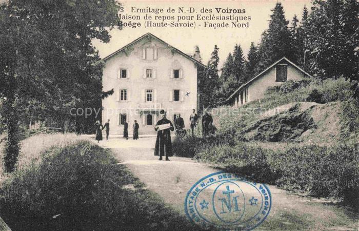 Boege Thonon-les-Bains 74 Haute-Savoie Ermitage de Notre-Dame des Voirons Maison