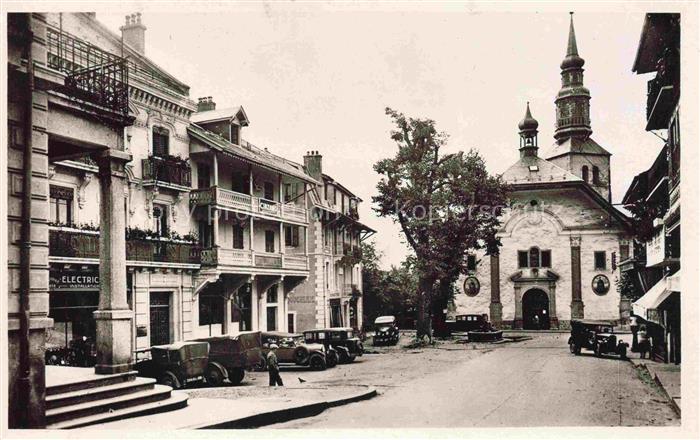St-Gervais-les-Bains 74 Haute-Savoie Place de l'Eglise
