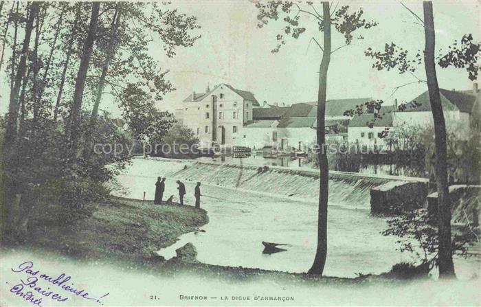 Brienon-sur-Armancon Bourgogne 89 Yonne La Digue d'Armancon