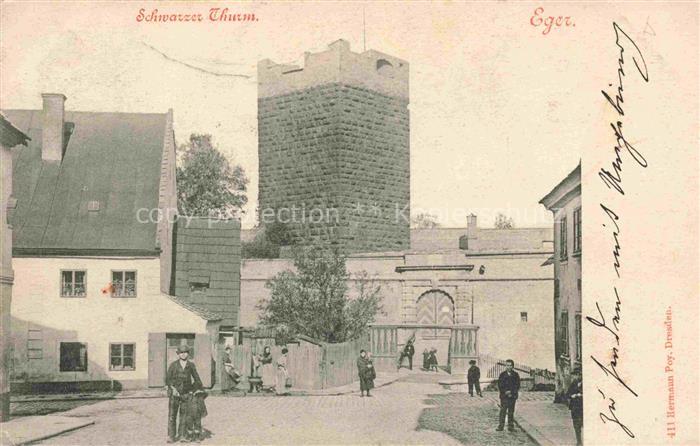 Eger Cheb CZ Schwarzer Turm