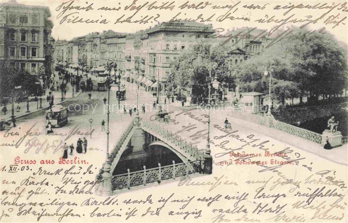 BERLIN  CITY Potsdamer Bruecke mit Potsdamer Strasse