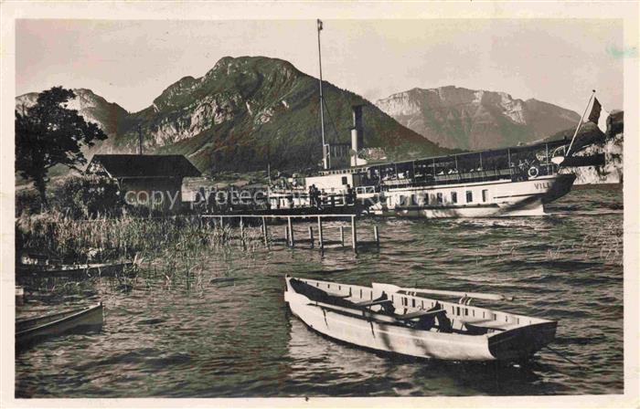 Saint-Jorioz Annecy 74 Haute-Savoie Le port