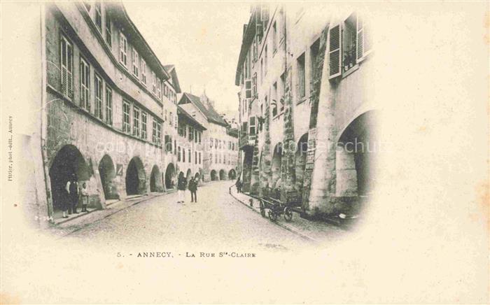 ANNECY 74 Haute-Savoie Rue Sainte Claire