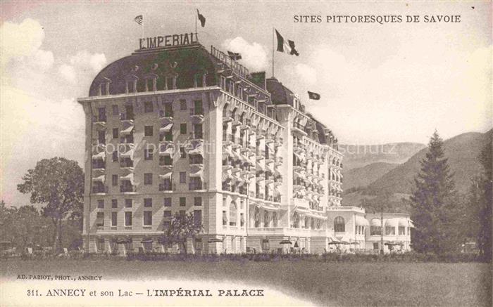 ANNECY 74 Haute-Savoie Hôtel Impérial Palace