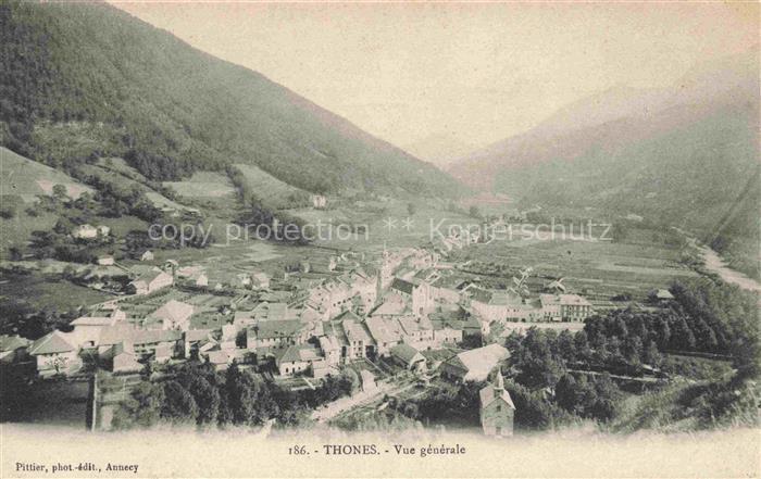 Thones ANNECY 74 Haute-Savoie Vue générale