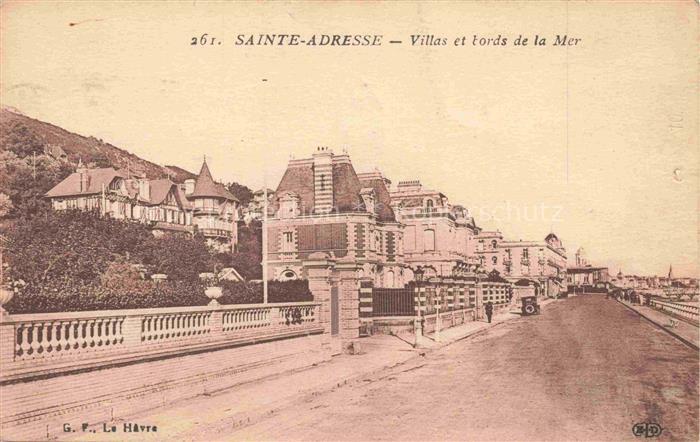 SAINTE-ADREssE LE HAVRE 76 Seine-Maritime Villas et bords de la mer