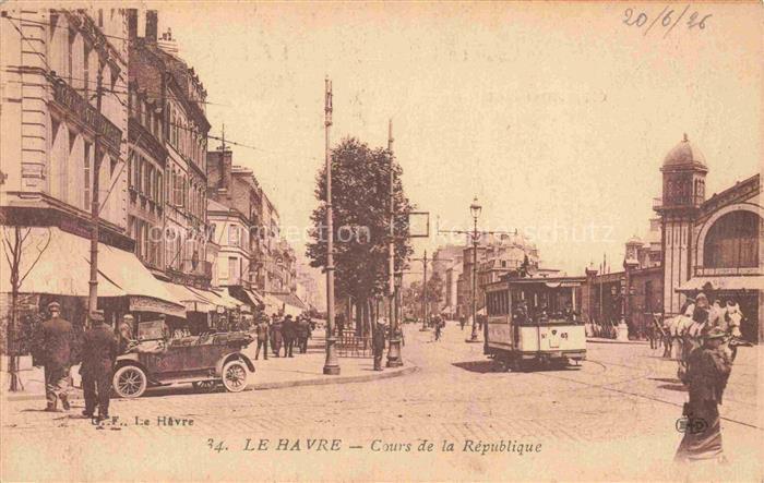 LE HAVRE 76 Cours de la République Tram