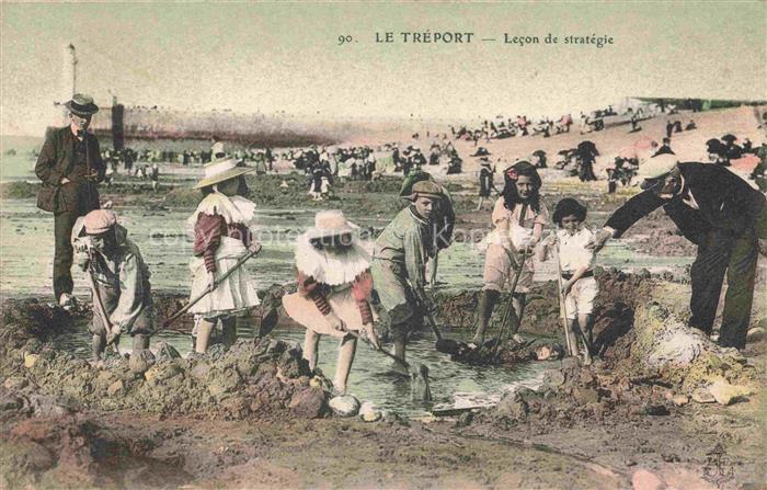 LE TREPORT Dieppe 76 Seine-Maritime Lecon de stratégie