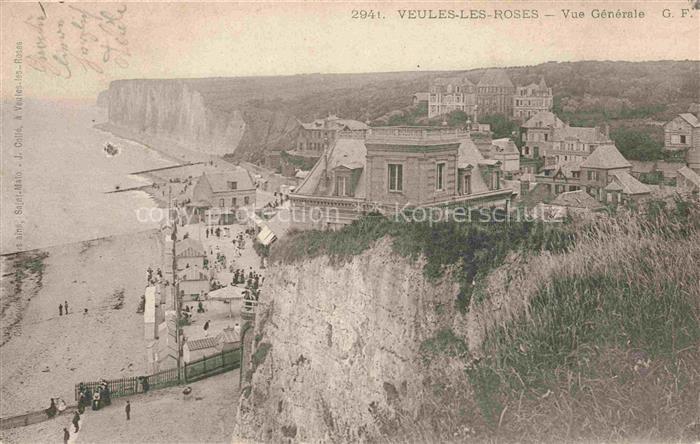 Veules-les-Roses Dieppe 76 Seine-Maritime Vue générale
