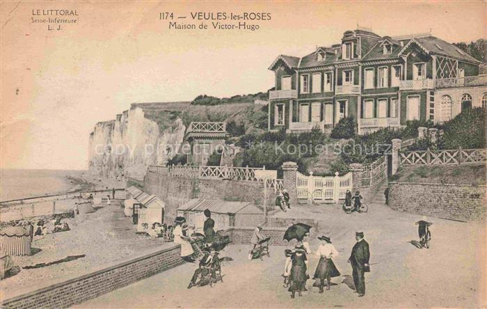 Veules-les-Roses Dieppe 76 Seine-Maritime Maison de Victor Hugo