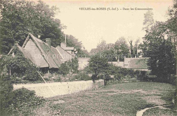 Veules-les-Roses Dieppe 76 Seine-Maritime Dans les Cressonnières