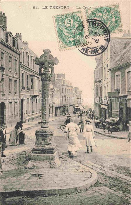 LE TREPORT Dieppe 76 Seine-Maritime La Croix du Musoir