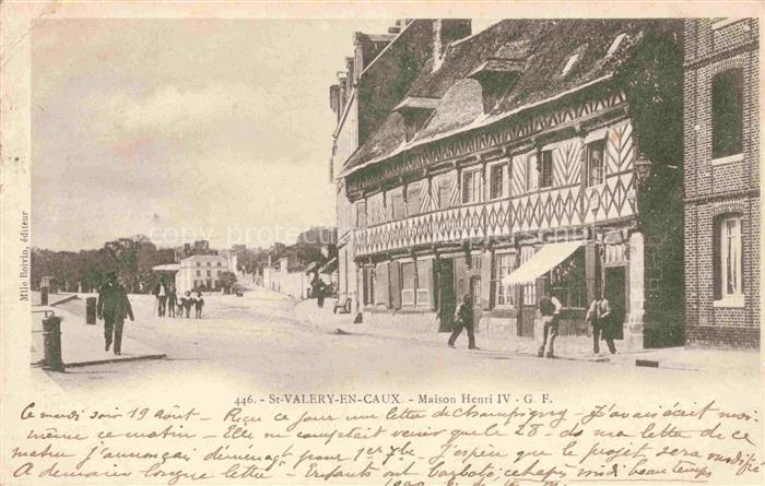 Saint-Valery-en-Caux St-Valery-en-Caux 76 Seine-Maritime Maison Henri IV