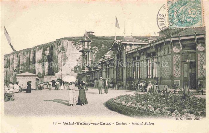 Saint-Valery-en-Caux St-Valery-en-Caux 76 Seine-Maritime Le Casino Grand Salon