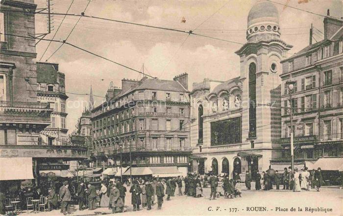ROUEN 76 Seine-Maritime Place de la République