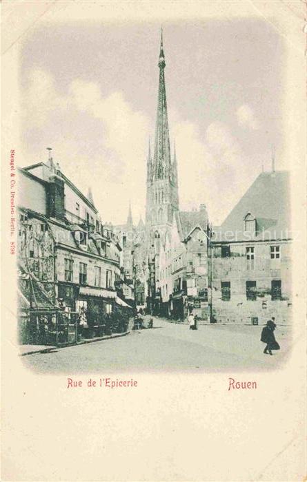 ROUEN 76 Seine-Maritime Rue de l'Epicerie