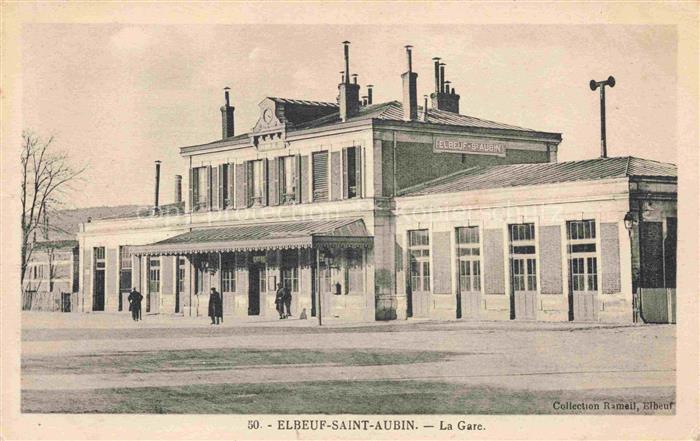 ELBEUF Rouen 76 Seine-Maritime La Gare Saint-Aubin