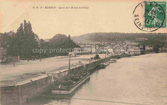 ELBEUF Rouen 76 Seine-Maritime Quai de l'Hôtel de Ville