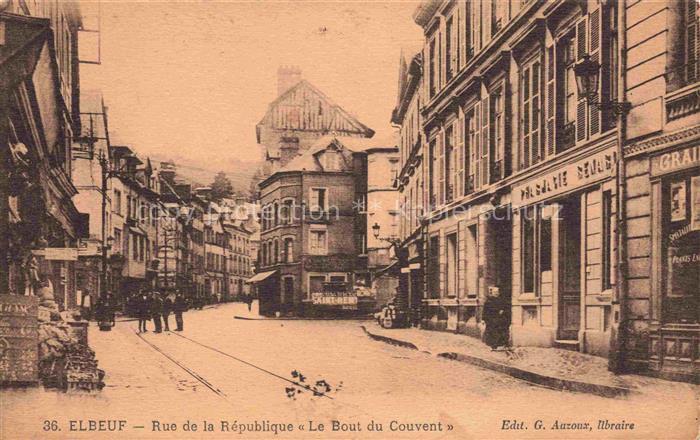 ELBEUF Rouen 76 Seine-Maritime Rue de la République Le Buot du Couvent