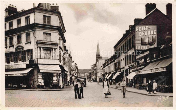 ELBEUF Rouen 76 Seine-Maritime Place du Calvaire et Rue du Neubourg
