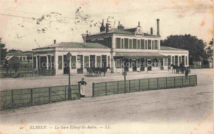 ELBEUF Rouen 76 Seine-Maritime La Gare Saint Aubin