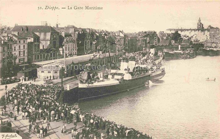 DIEPPE 76 Seine-Maritime La Gare Maritime