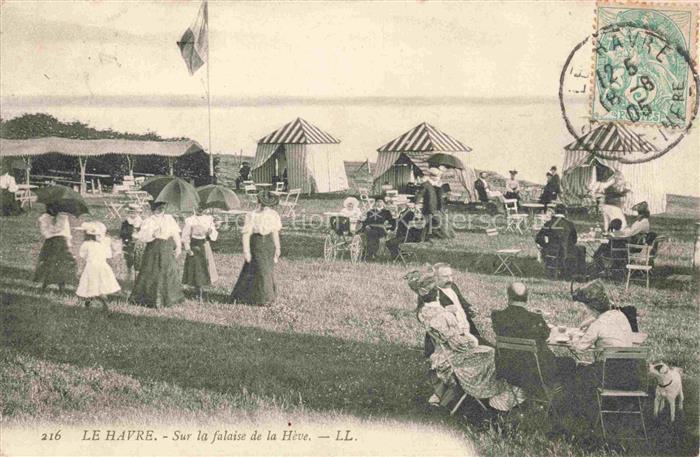 LE HAVRE 76 Sur la falaise de la Hève
