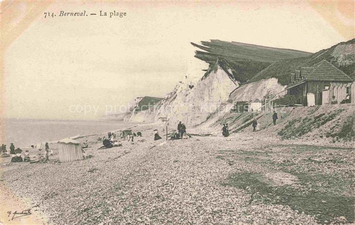 Berneval-sur-Mer Berneval-le-Grand 76 Seine-Maritime La plage