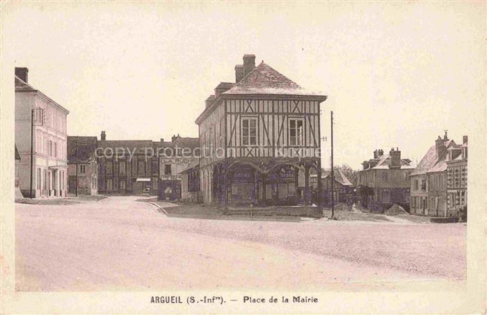 Argueil DIEPPE 76 Seine-Maritime Place de la Mairie